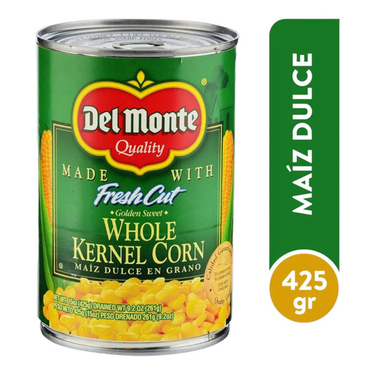 MAIZ DULCE GRANO LATA 15 OZ DEL MONTE