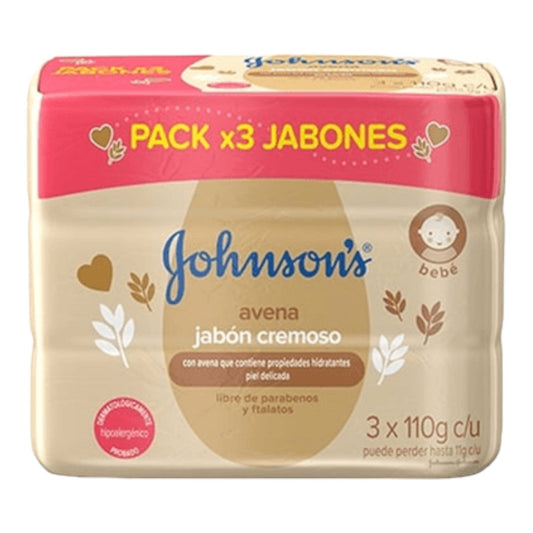 JABON BARRA ORIGINAL 3 PACK JOHNSON'S