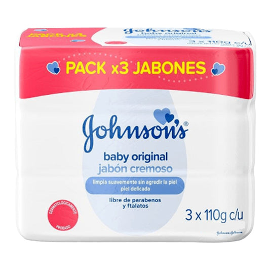 JABON BABY AVENA 110 gr c/u JOHNSON'S