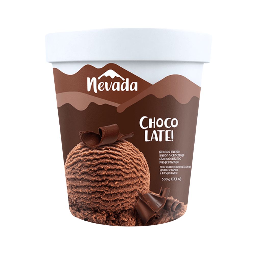 HELADO DE CHOCOLATE 1/2GL NEVADA
