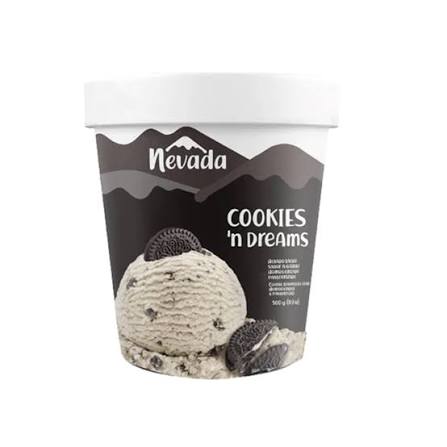 HELADO DE GALLETA 1/4GL NEVADA