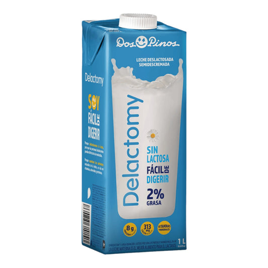 LECHE DELACTOMY SEMIDESCREMADO 946 ML DOS PINOS