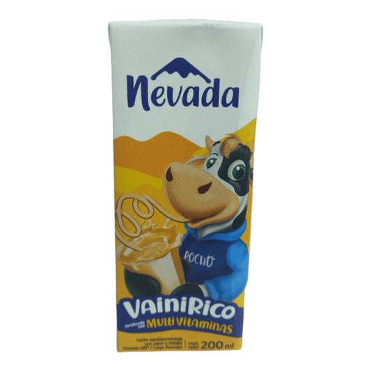 LECHE SABOR VAINILLA 200 ML NEVADA