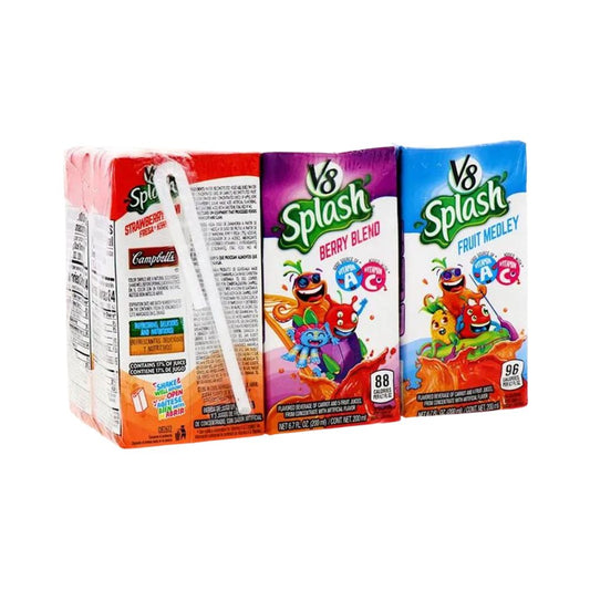 JUGO V8 SPLASH 6PACK 200ML V8