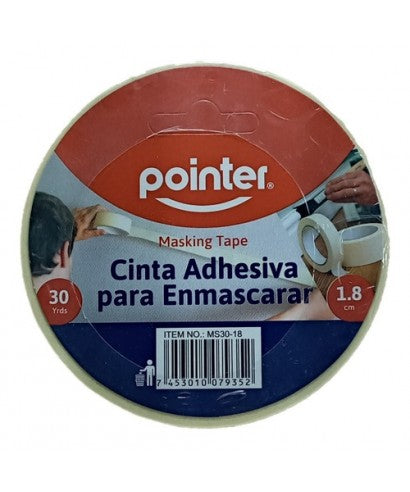 MASKING TAPE 30YARDAS 1PULG. POINTER