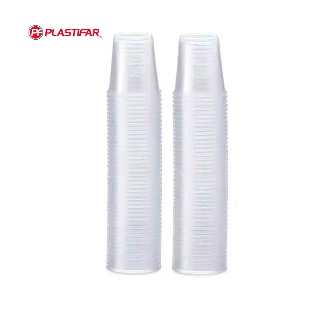 VASOS PLASTICOS 7 OZ 100 UN PLASTIFAR