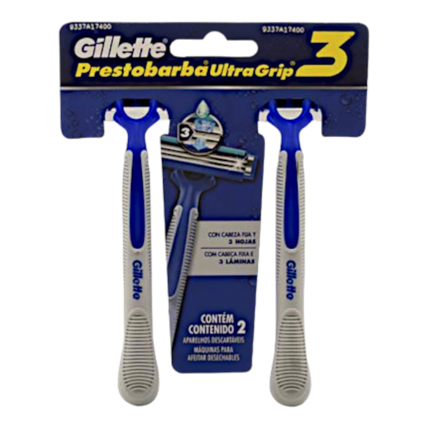 PRESTOBARBA ULTRAGRIP 2 UNI GILLETTE