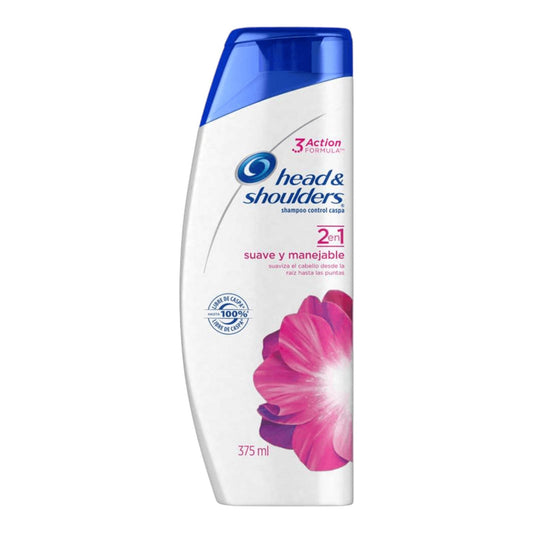 SHAMPOO SUAVE/MANEJABLE 375 ML HEAD & SHOULDERS