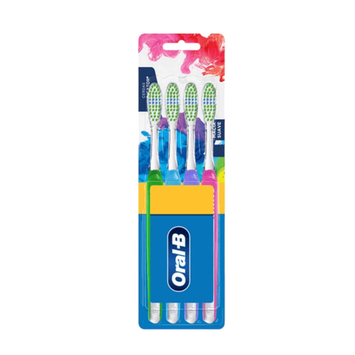 CEPILLO DENTAL INDICADO 4PACK  ORAL-B