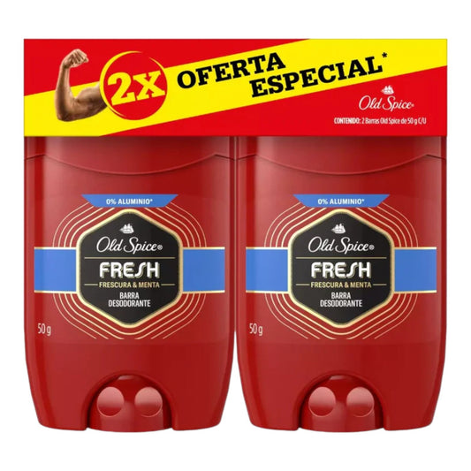 DESODODORANTES STICK FRESH 2PACK 50 GR OLD SPICE