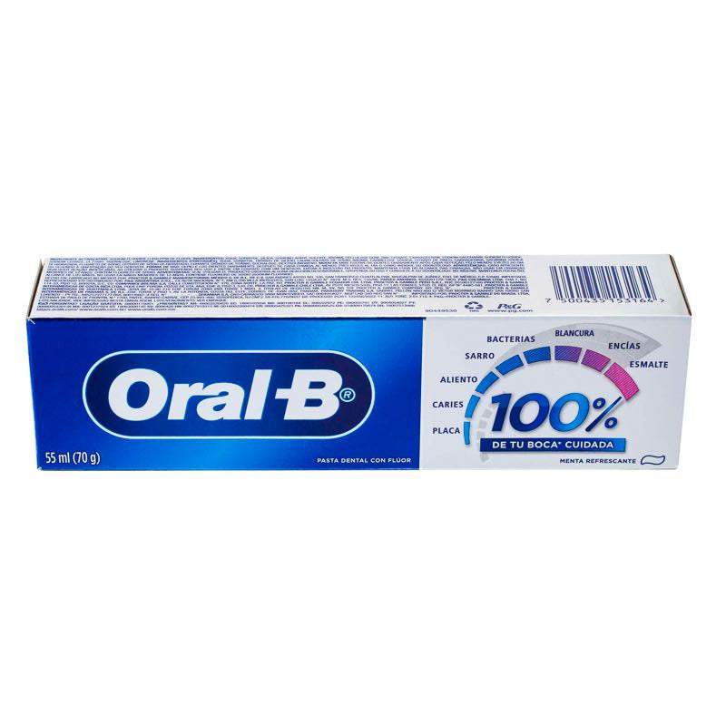 PASTA DENTAL CON FLUOR 70 GR ORAL-B