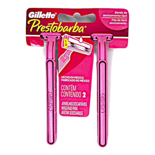 PRESTOBARBA PINK 2PACK GILLETTE