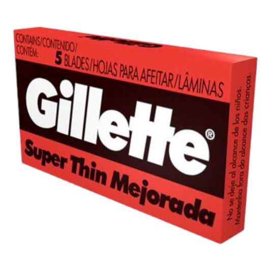 HOJA PARA AFEITAR DOBLE FILO 5 UND GILLETTE