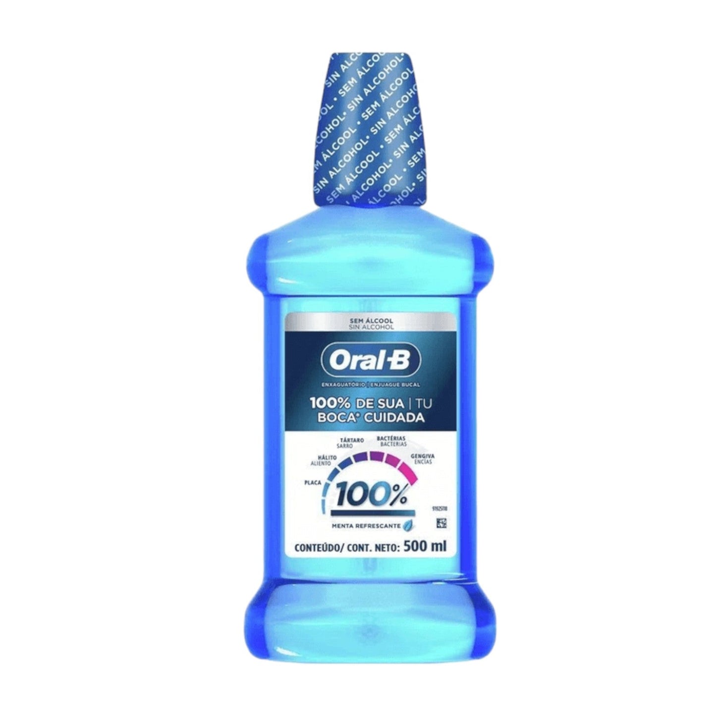 ENJUAGUE BUCAL 100% 500 ML ORAL-B