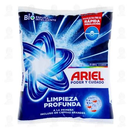 JABON EN POLVO REG. PODER Y CUIDADO 800gr - ARIEL