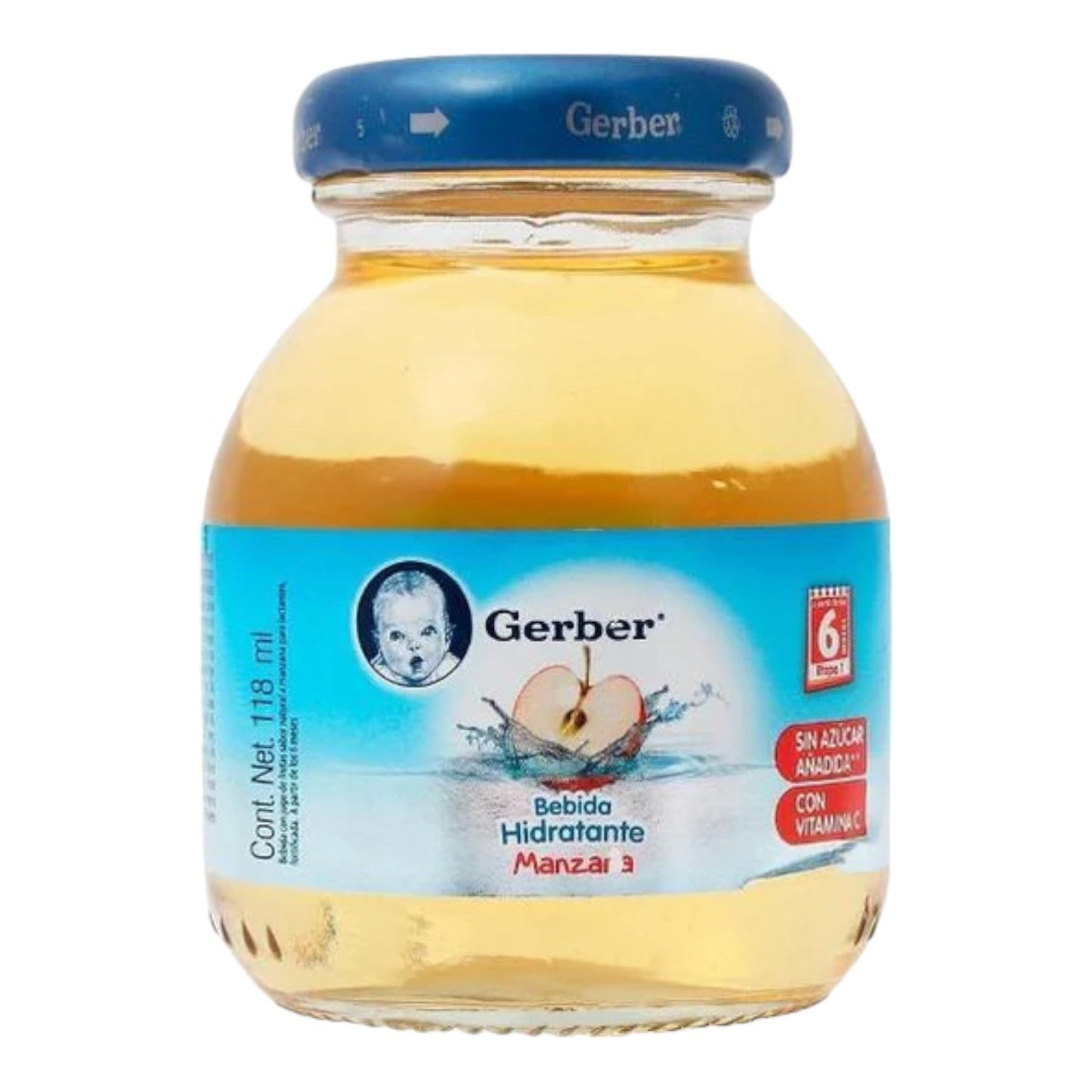 JUGO DE MANZANA 118 ML GERBER