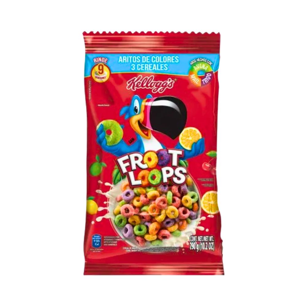 CEREAL FROOT LOOPS BOLSA 290GR KELLOGG'S