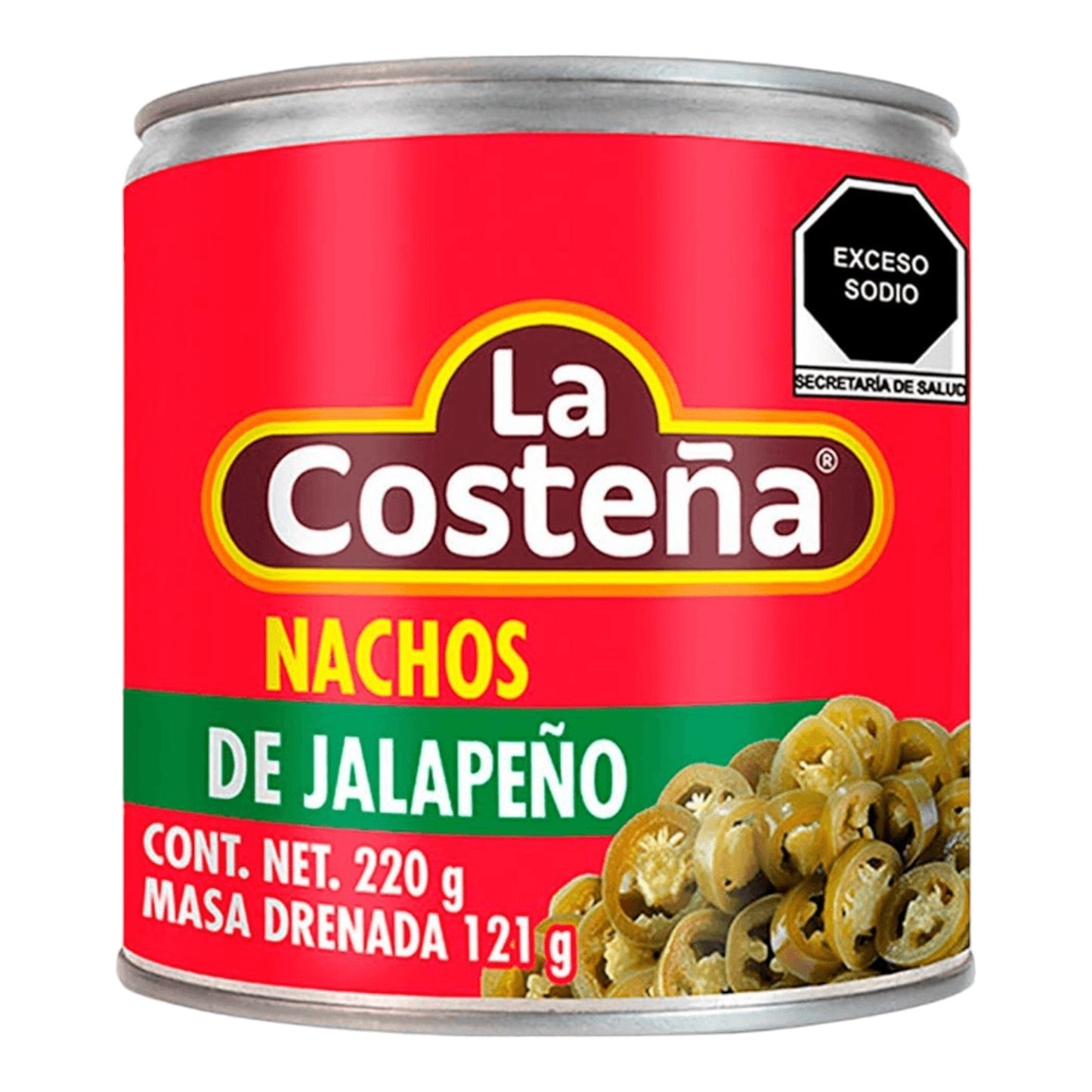 NACHOS DE CHILE JALAPENO ESCAB 220 GR LA COSTENA