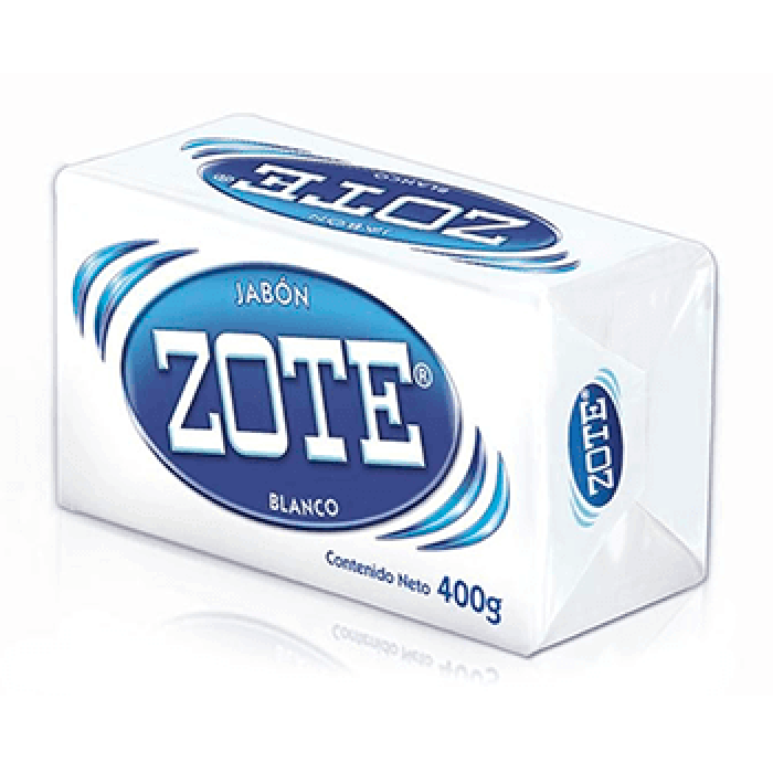JABON BARRA ZOTE BLANCO 400 GR ZOTE
