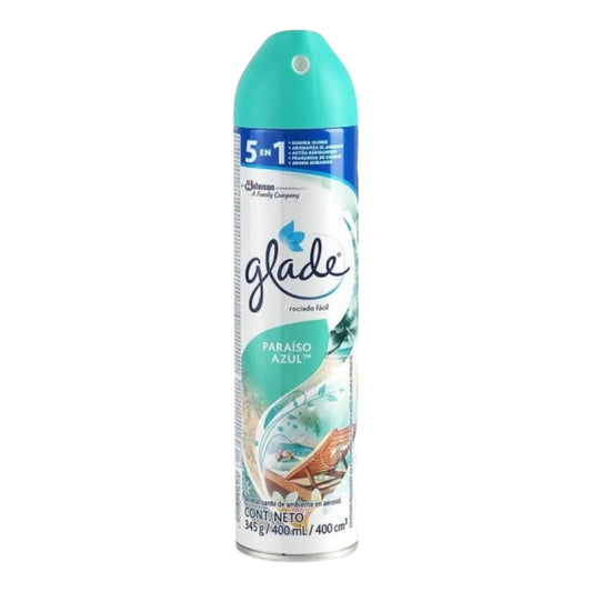 GLADE AEROSOL PARAISO AZUL 400 ML GLADE