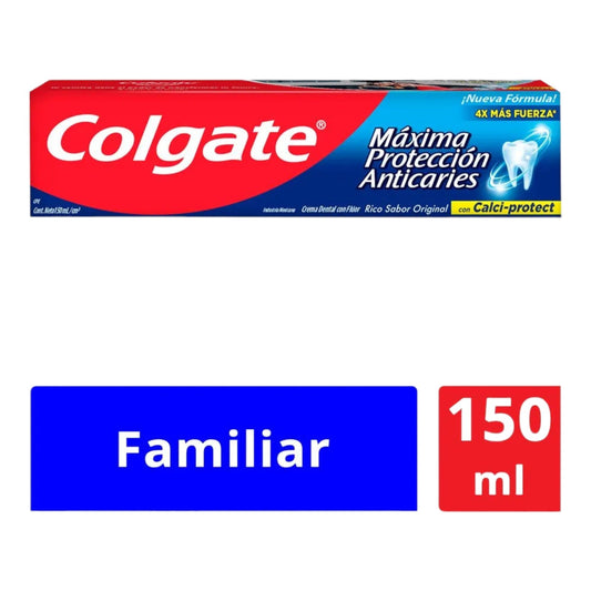 CREMA DENTAL MAXIMA PROTECCION ANTI CARIES 150 ML COLGATE