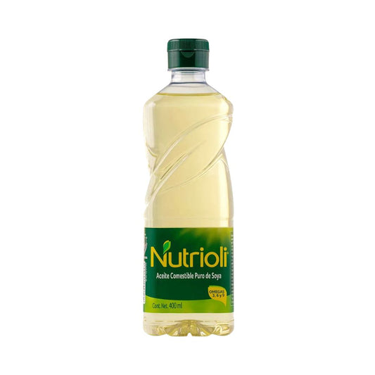 ACEITE DE SOYA 400ML NUTRIOLI