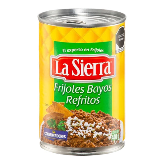 FRIJOL REFRITO BAYOS 440 GR LA SIERRA