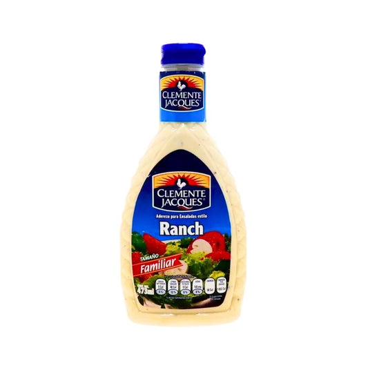 ADEREZO RANCH 473 ML CLEMENTE JACQUES
