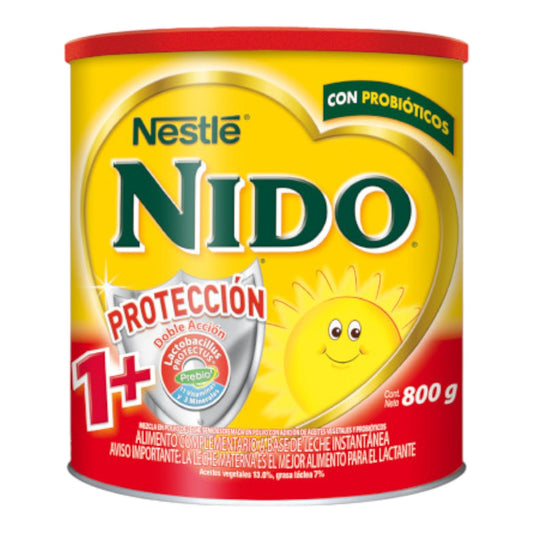 LECHE EN POLVO PROT. 1+  NIDO 800 GR NESTLE