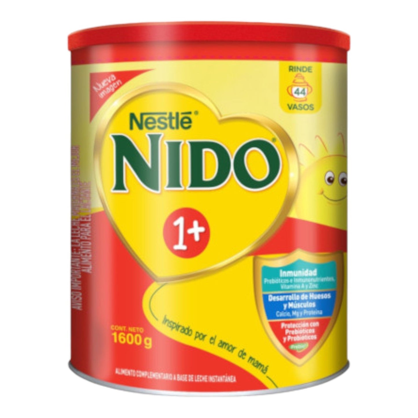 LECHE EN POLVO PROT.1+ NIDO 1600 gr NESTLE