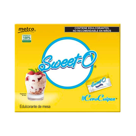 ENDULZANTE CERO CULPA 100 SOBRES SWEET O