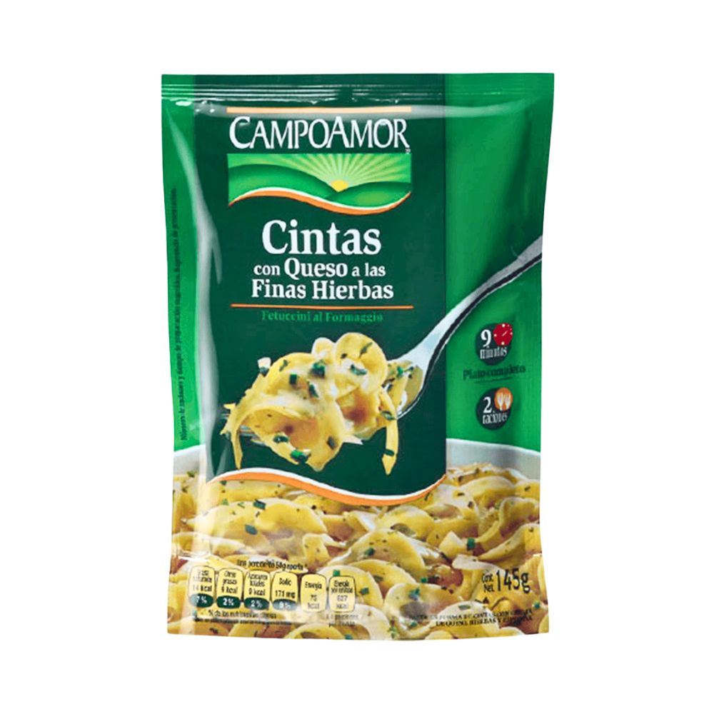 CINTAS CON QUESO A FINAS HIERBAS 145GR CAMPOAMOR