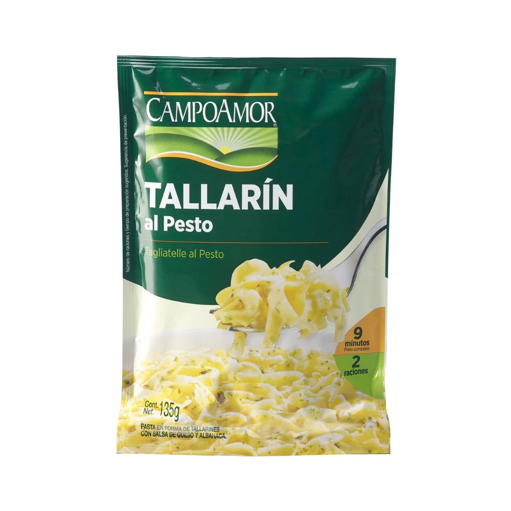 TALLARINES AL PESTO 135GR CAMPOAMOR