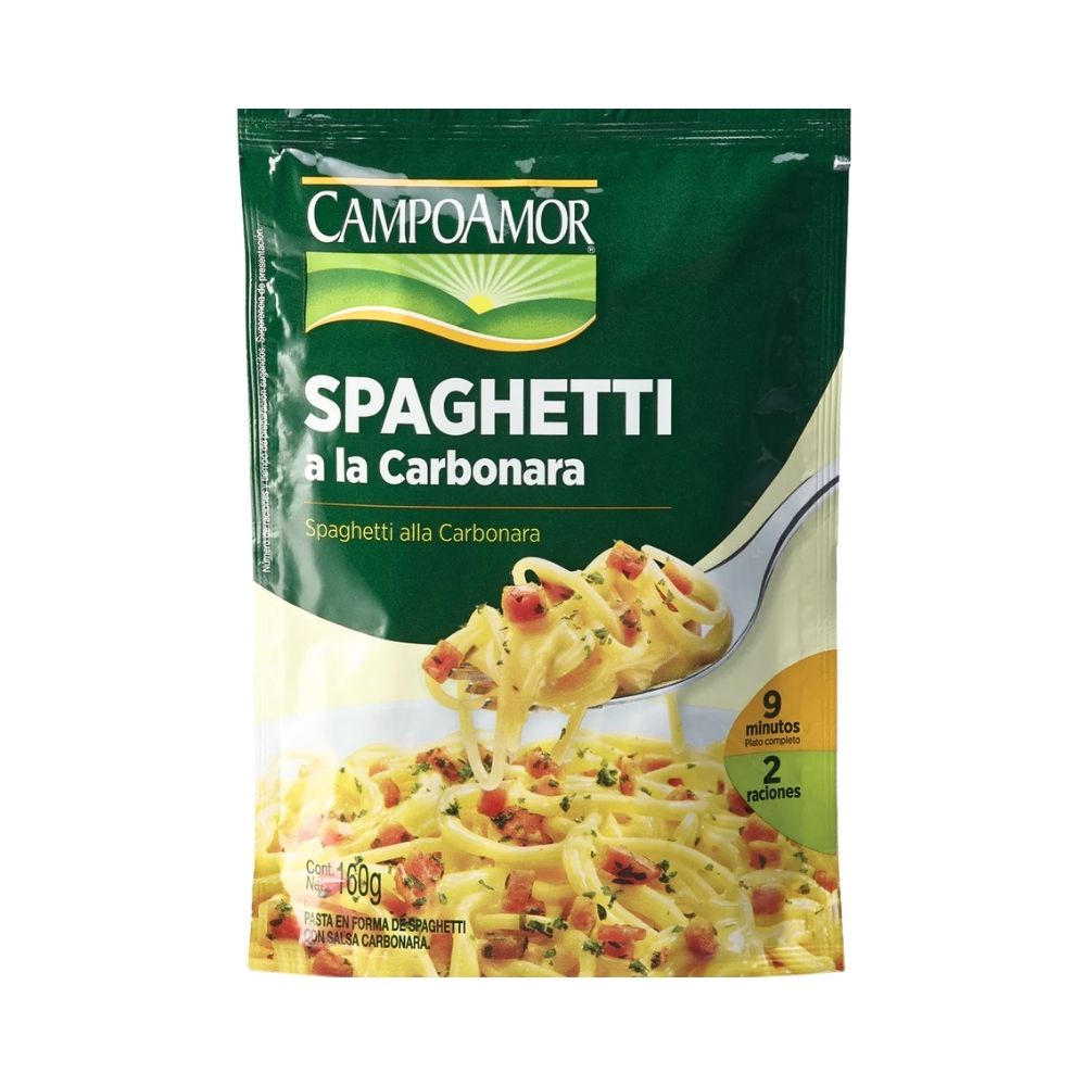 SPAGHETTI CARBONARA 160GR CAMPOAMOR