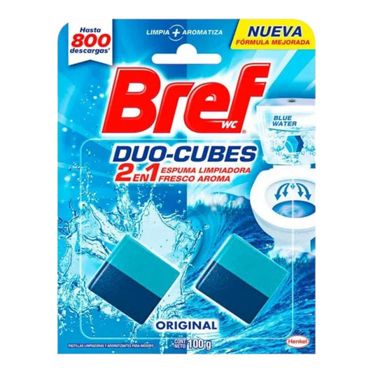PASTILLA LIMPIADORA BREF DUO CUBES ORIGINAL 100 GR BREF