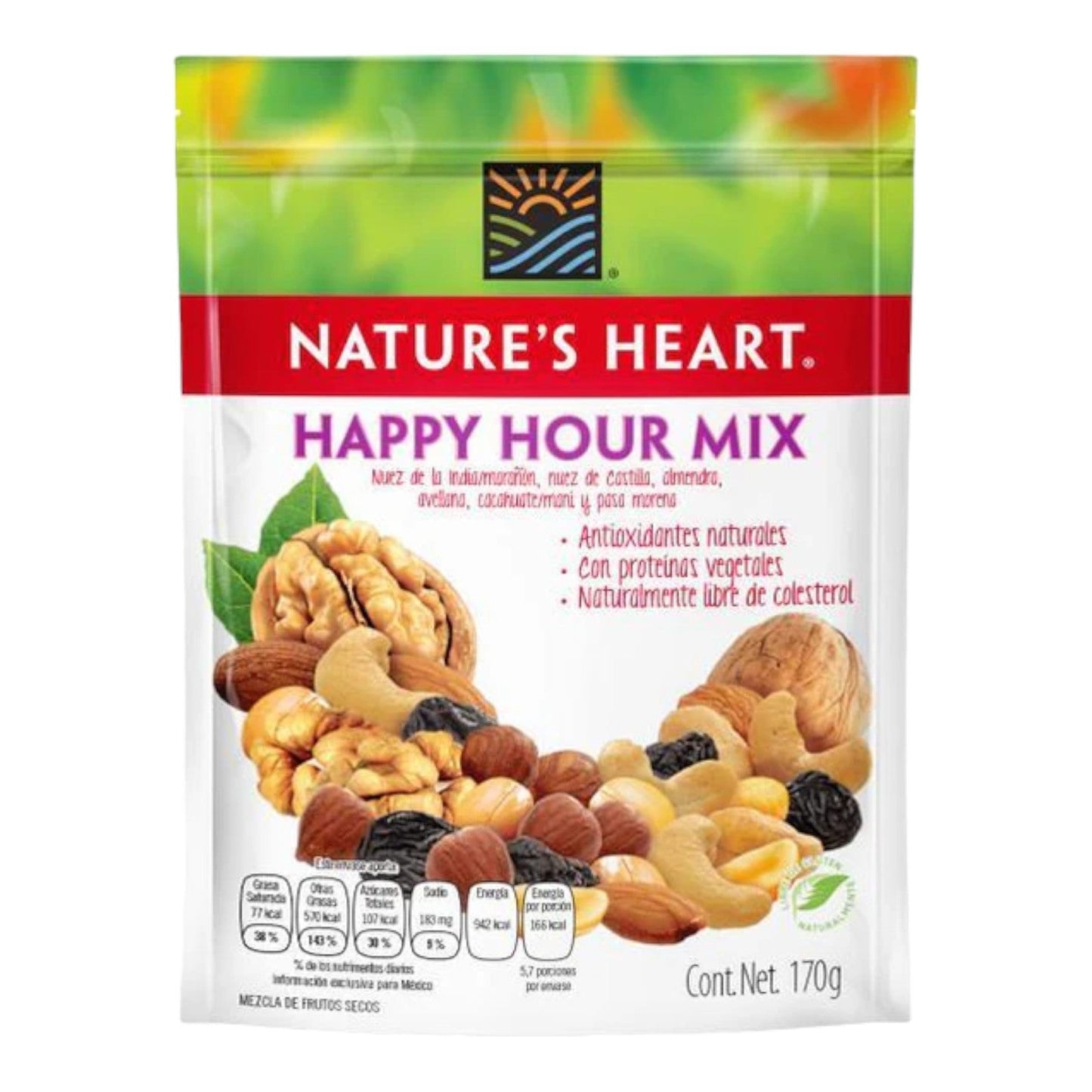 MEZCLA HAPPY HOUR MIX 170 GR NATURE'S HEART