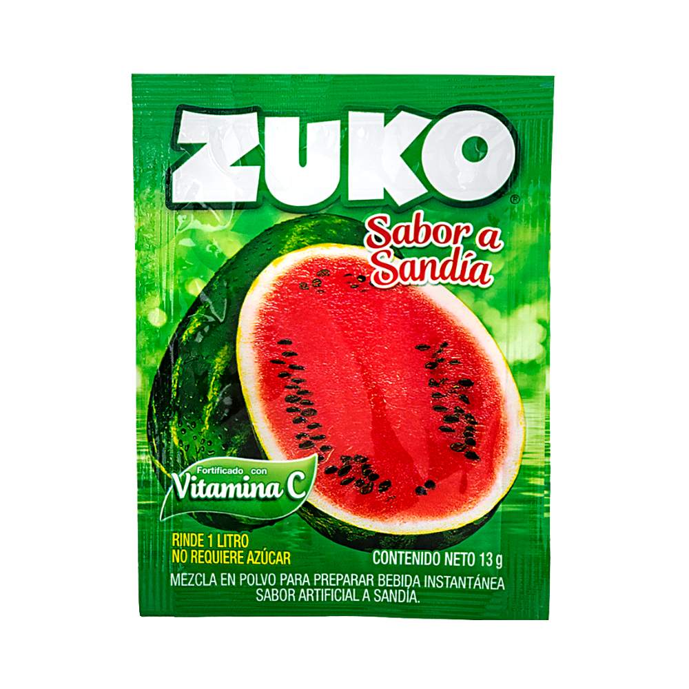 BEBIDA INSTANT.SANDIA 13 GR ZUKO
