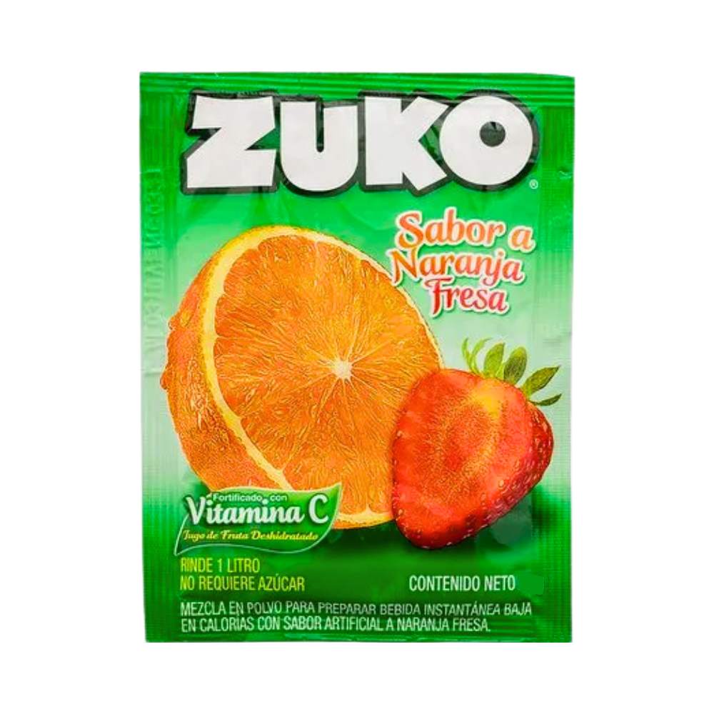 BEBIDA INSTANT.NARANJA FRESA 13 GR ZUKO