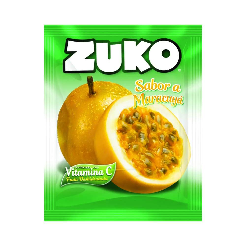 BEBIDA INSTANT.MARACUYA 13 GR ZUKO