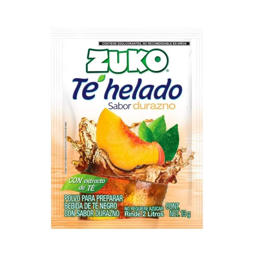BEBIDA INST.TE FRIO DURAZNO 13 GR ZUKO