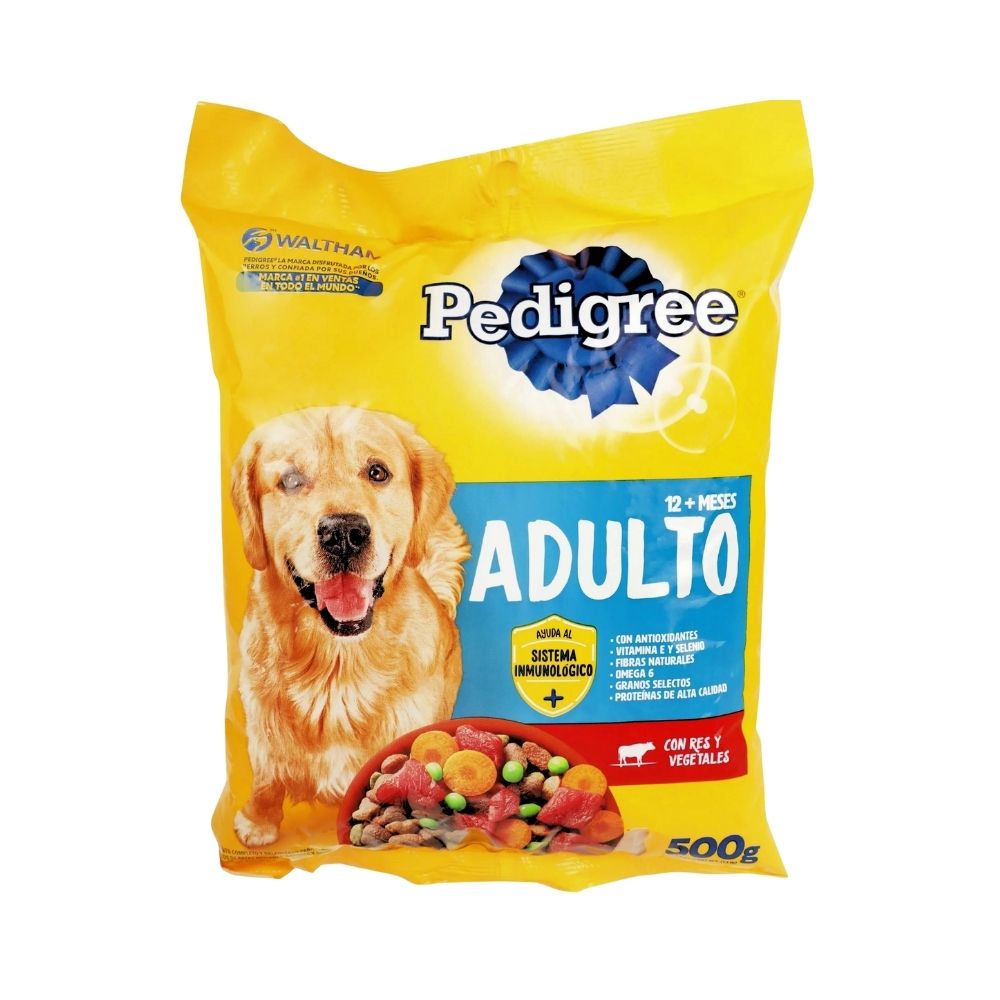 ALIMENTO PARA PERRO ADULTO 500 GR PEDIGREE