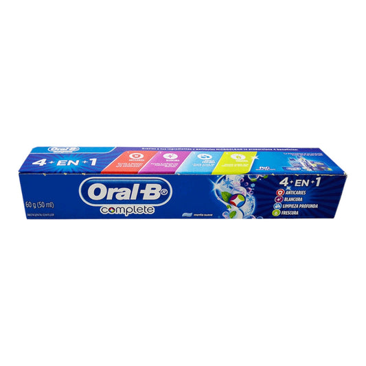 PASTA DENTAL COMPLETE MENTA 50 ML ORAL-B