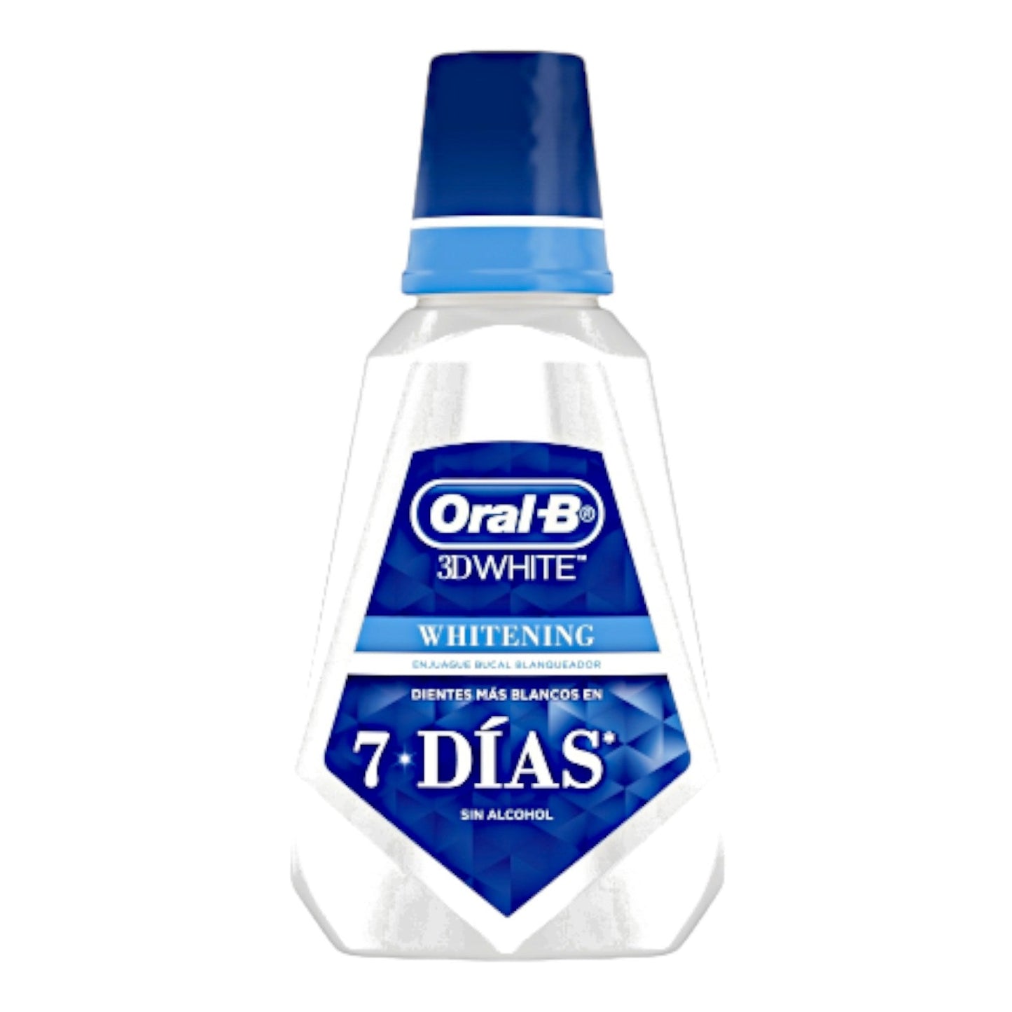 ENJUAGUE BUCAL 3D WHITE WHITENING 7 DIAS 237 ML ORAL-B