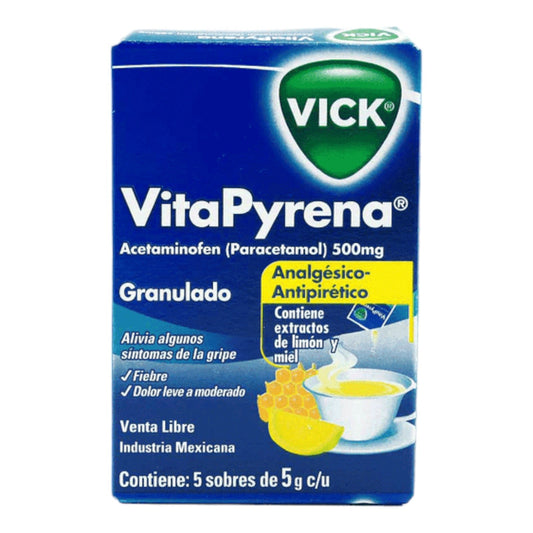 VITAPYRENA GRANULADO CAJITA 5 SOBRES 5 GR C/U VICK