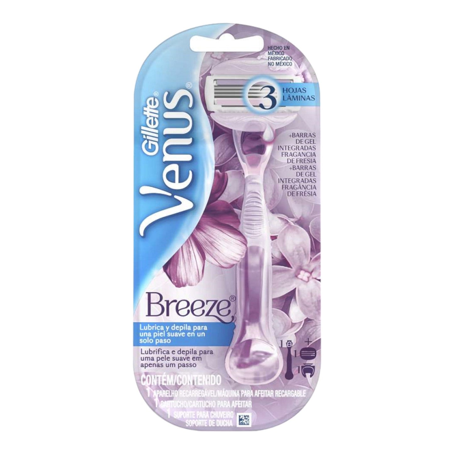 PRESTOBARBA VENUS BREEZE 3 HORAS 1 UN GILLETTE