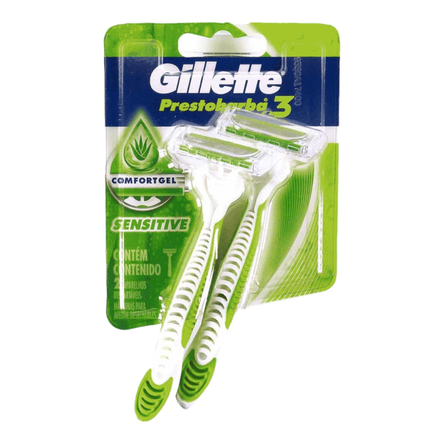 PRESTOBARBA COMFORTGEL SENSITIVE 2 UN GILLETTE