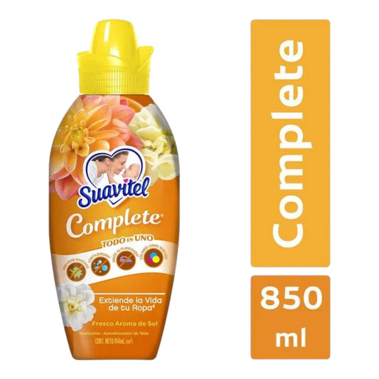 SUAVIZANTE PARA TELA ADIOS PLANCHADOA AROMA DE SOL 850 ML SUAVITEL