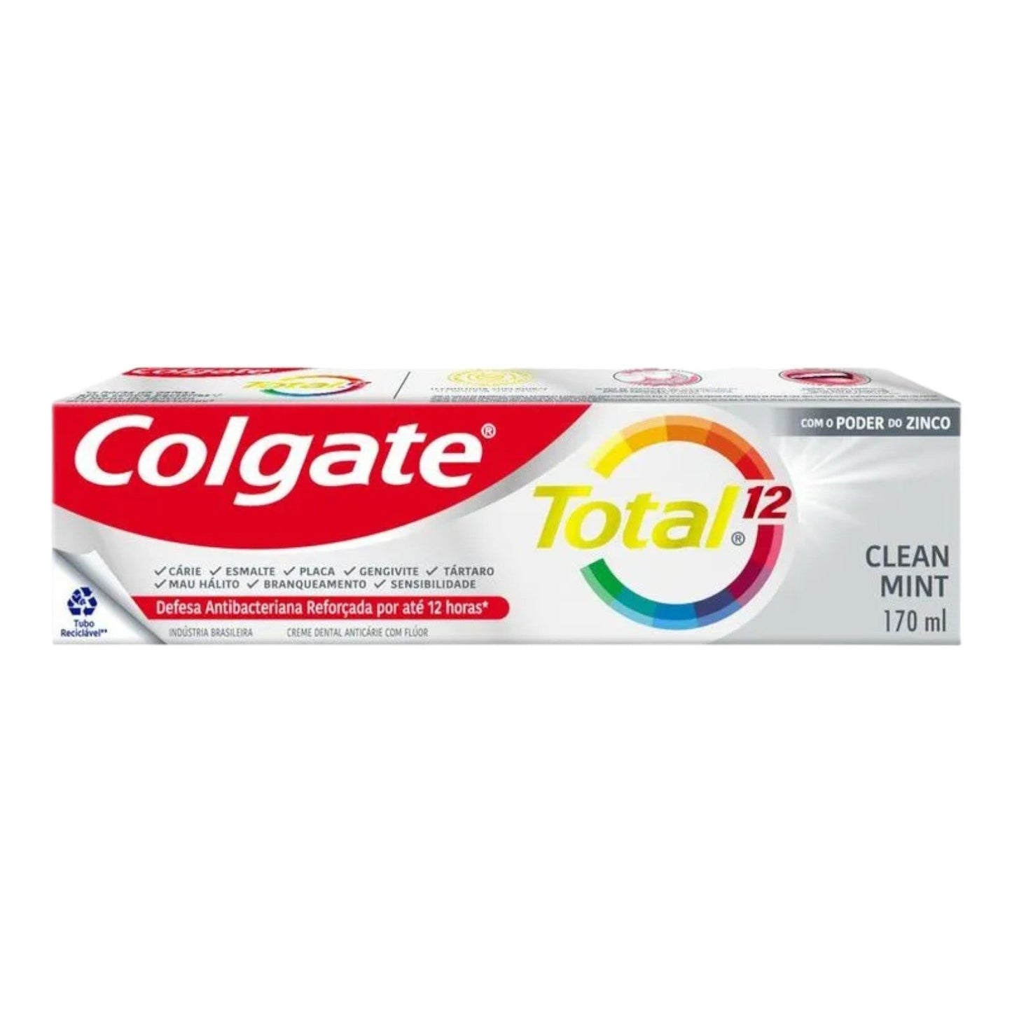 CREMA DENTAL TOTAL 12 CLEAN MINT 170 ML COLGATE