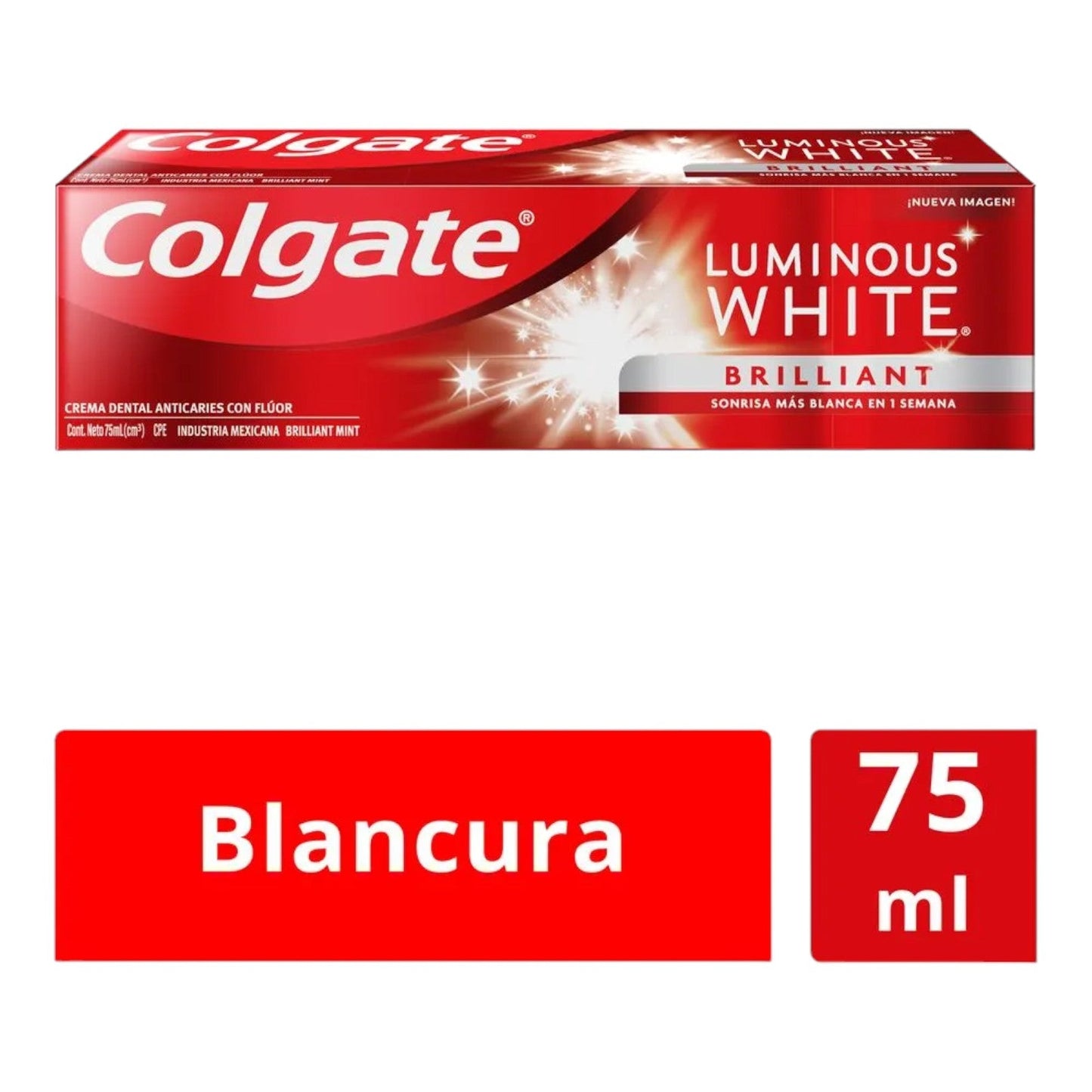 CREMA DENTAL LUMINOUS WHITE 75 ML COLGATE