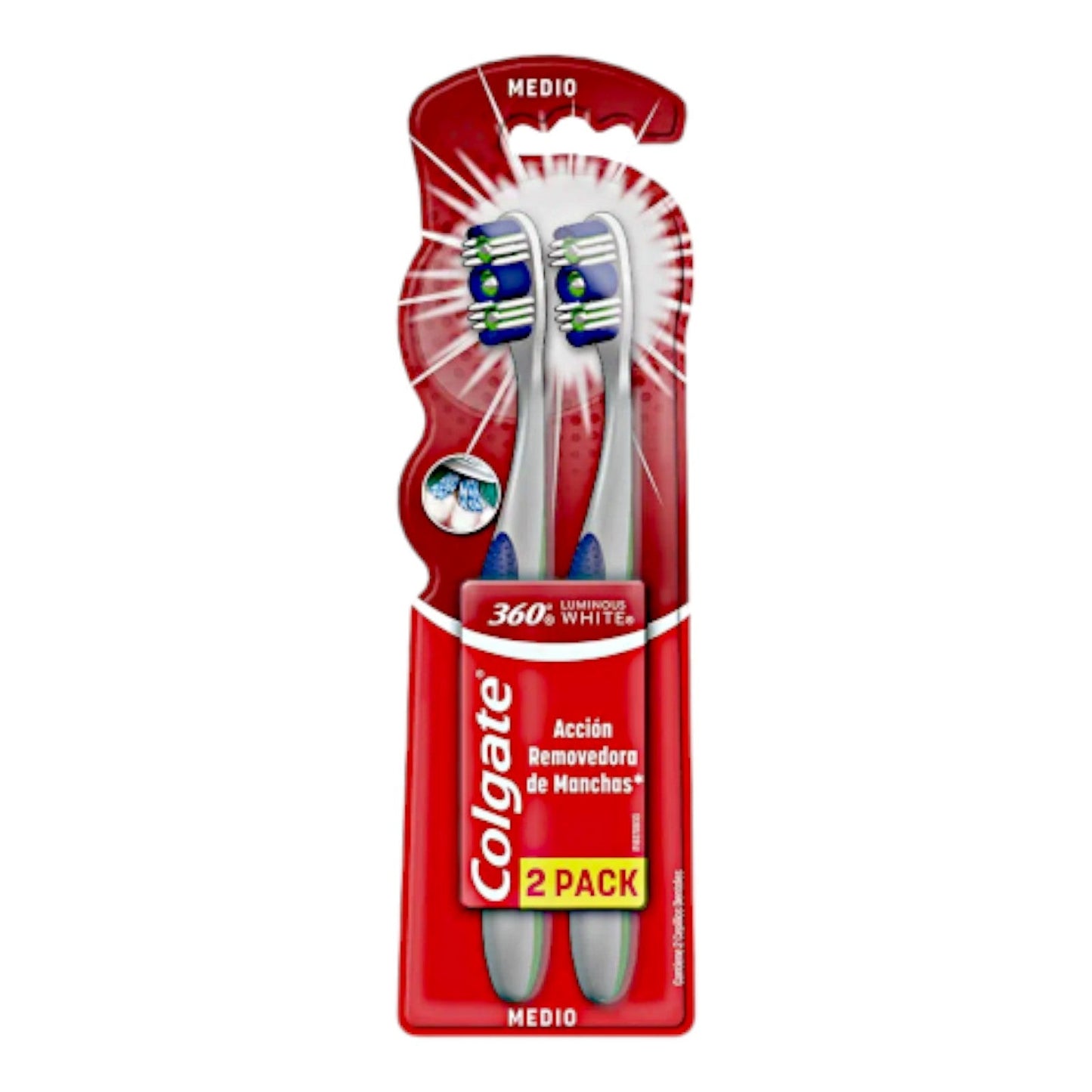 CEPILLO DENTAL CERDAS SUAVES 2 PACK COLGATE